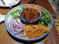 招牌京酱肉丝-额娘·春饼烤鸭(华北七楼创始店)