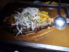 -探鱼·鲜青椒爽麻烤鱼(三水广场店)