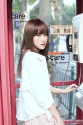 巧克力亚麻色 染长发880-icare美发沙龙