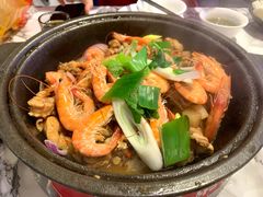 招牌鸡煲虾-蜀八婆鲍鱼鸡虾煲虾(东方广场店)