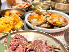 -草家酱蟹炭火烤肉店(珲春南路二店)
