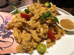 鲜果盐酥鸡-宋庄魁元艺术餐厅