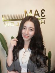 点击看大图 -3AM HAIR SALON染发烫发接发