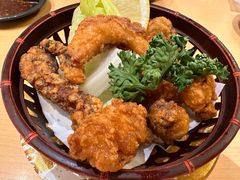 炸魷魚鬚-大起水产回转寿司(りんくうシークル店)