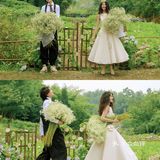 全长沙TOP one的森系小清新婚纱照