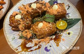 Shrimp Burst Tofu