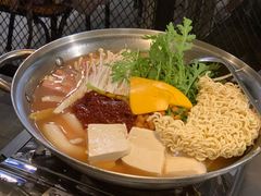 部队火锅-富乐满韩国正宗炸鸡韩国料理(虹泉路店)