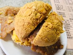 猪扒蛋菠萝包-沙溪兄茶餐厅