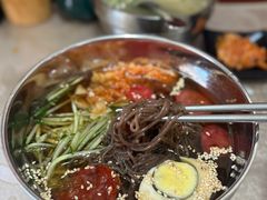 -吉林延边牛肉汤饭，大冷面