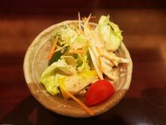 有机蔬菜沙拉配芝麻酱-广东嘉华大酒店·季花铁板烧餐厅