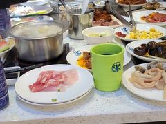 自助取餐区-爱客得牛排海鲜烤肉·火锅自助(春熙路黑金好店)