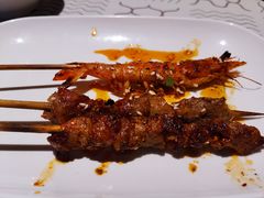 烤羊肉串-龙巢盱眙龙虾·鸡煲·烧烤宵夜(坪洲店)