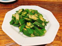 清炒秋葵-茶肆(仙林店)
