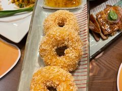 炸虾饼配泰国梅子酱-帕蓝·暹罗料理(大学路店)