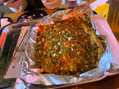 肉末豇豆烤茄子-杨老头鲜货烧烤(太古里店)