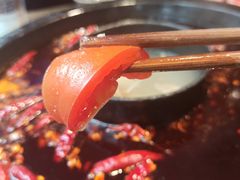 锅底自带的番茄-重庆渝达老火锅(春熙路店)