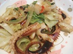 铁板鱿鱼-大成铁板烧•板前(复古餐厅石老人店)