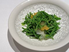 鸡纵菌拌辣木苗-新荣记(建国门外大街店)