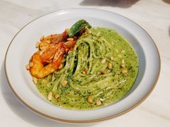 罗勒鲜虾意大利面-KAFVS咖啡思咖啡馆(香海路店)