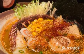 Tom Yum Squid Noodle Ramen