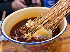-拈签一笑黄牛肉辣卤串串
