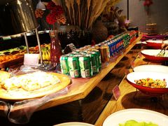 自助取餐区-茅庐川菜