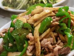 青椒香干肉丝-老地方面馆(思南路店)
