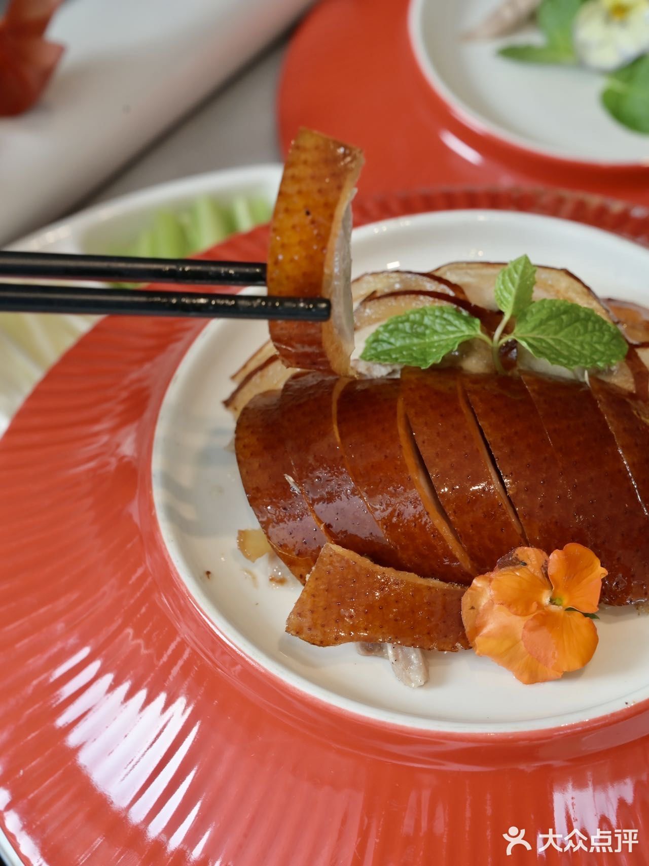 日坛边上的新京菜｜好精致的🦆焖炉烤鸭