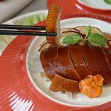 日坛边上的新京菜｜好精致的🦆焖炉烤鸭