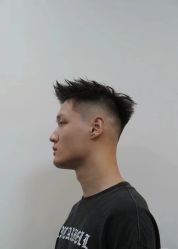 -一家只做男发烫染的店