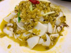 雪菜炒八爪鱼-顺风海鲜港(长寿路店)