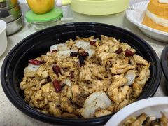 孜然鸡片-聚发号清真菜馆