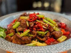 小炒孜香牛肉-小菜园新徽菜(阜阳颍州万达店)