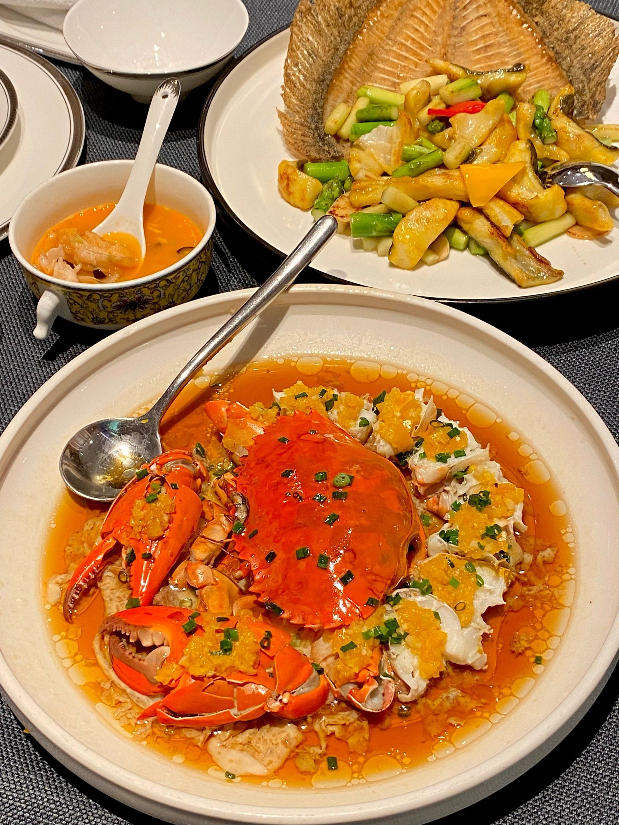 🫶🏻钱江世纪公园独栋粤菜餐厅‼️大青蟹好好吃🤤