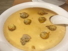 海螺蒸水蛋-糟粕醋·椰苑海南菜餐厅(亚龙湾天域酒店)