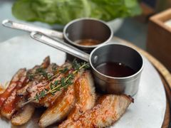 炭烧猪颈肉-小大董·烤鸭(观景餐厅·南京西路店)