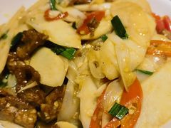 芋芽炒牛肉-客家大院·非遗赣南客家菜(郁孤台店)