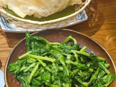 清炒豌豆尖-金孔雀德宏傣味餐馆(魏公村店)