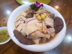 隔水蒸自养鸡-水乡人家