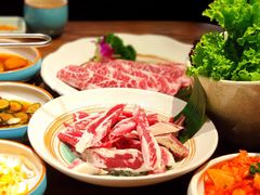 -明洞阿姨·韩式酱蟹烤肉·创意料理(三元桥店)