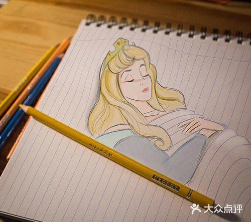 这才叫3D绘画，卡通人物都从日记本里钻出来了，太可爱了  