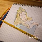 这才叫3D绘画，卡通人物都从日记本里钻出来了，太可爱了  