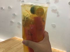招牌鲜果茶-仁义涵西餐·咖啡(中华巴洛克店)
