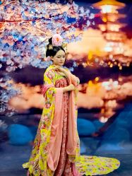 -后宫·古装汉服京剧儿童亲子全家福摄影