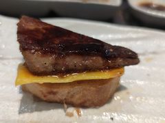 鹅肝芒果面包片-大渔铁板烧(大悦城店)