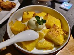 冰淇淋烤布蕾-老头儿油爆虾(星光一期店)