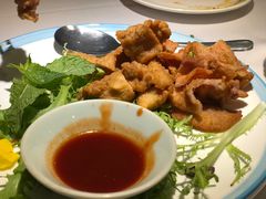 青岛老炸肉-开海·红岛海鲜虾水饺(石老人店)
