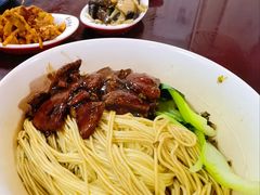 清炒猪肝面-东吴面馆(好运街店)
