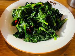 炝炒笨菠菜-天堂鸟水煮鱼·烟火川菜(凤凰路店)