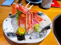 松叶蟹腿刺身-綱元·海鲜豆捞(明州里店)